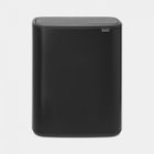 BRABANTIA Poubelle Bo Touch Bin - 60 L - Matt Black