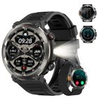 IOWODO Montre Connectée Homme 1.45” Smartwatch Sport Appel Bluetooth 10M Étanche 960mAh 120+ Sports Compatible Android iOS - Noir