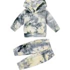 Vêtements Enfant - AmzBarley - Cravate Colorant - Manches Longues - Sweat à Capuche - Pantalon Élastique