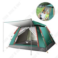 TD® Tente de camping  240*240*155CM  Ouverture rapide entièrement automatique Imperméable au soleil et à la pluie  Tente à quatre