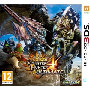 JEU 3DS Monster Hunter 4 Ultimate - Jeu Nintendo 3DS