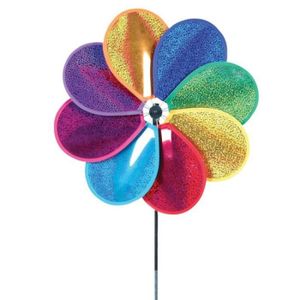 GIROUETTE - CADRAN Girouette à planter - Premier Kites -fleur arc en 