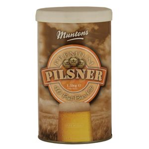 KIT DE BRASSAGE BIERE - COFFRET DE BRASSAGE BIERE MUNTONS Premium Pilsner 1,5 kg - Muntons Premium P