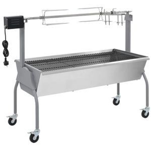 Silver Style Barbecue A Charbon Rotissoire Tourne Broche Xxl Achat Vente Barbecue Silver Style Barbecue A Charb Cdiscount