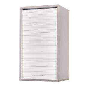 Meuble Cuisine Noir Bicolore 40 Cm H 72 Cm Coloris Blanc