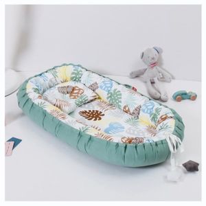 Lit Bebe A Barriere Coulissante Cora Bois Et Vert 60x1cm Cdiscount Puericulture Eveil Bebe