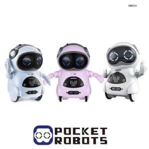 ROBOT - ANIMAL ANIMÉ BLANC - Mini Robot de poche RC 01, avec Dialogue i