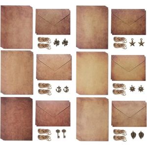 ENVELOPPE Ensemble Enveloppe, Papier À Lettres Vintage 6 Mod