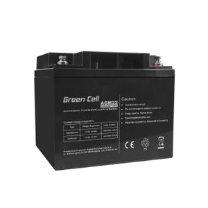 BATTERIE VÉHICULE Batterie d'alimentation AGM VRLA Green Cell 12V 40