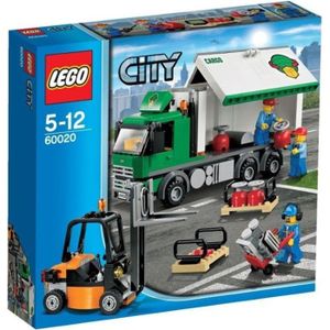 ASSEMBLAGE CONSTRUCTION LEGO City 60020 - Le Camion de Marchandises - LEGO