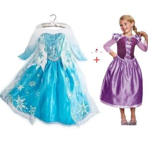 Déguisement de Luxe Elsa - La Reine des Neiges - FINDPITAYA - Coupe  asymétrique - Motif pailleté - Peluche