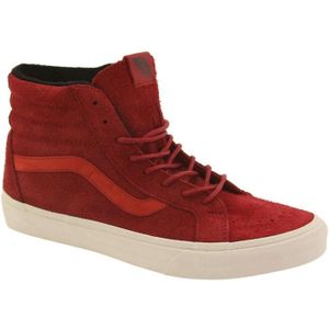vans haute rouge