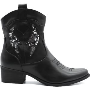 low boots santiags femme