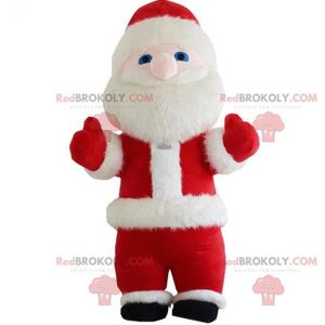 DÉGUISEMENT - PANOPLIE Mascotte de Père-Noël gonflable, costume de Noël g
