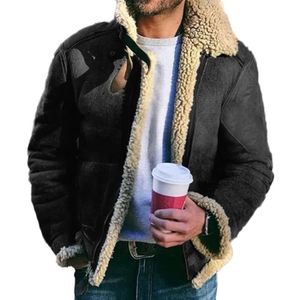 Manteau homme sales col mouton