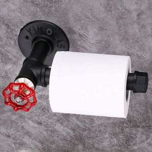 PORTE SERVIETTE Porte-rouleau de papier toilette rétro industriel à fixation murale, porte-serviette, peignoir, accessoires de salle de bain