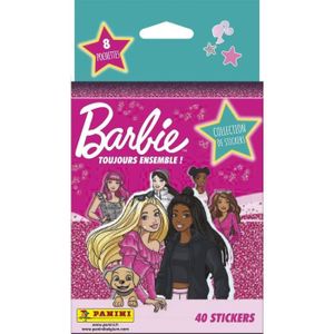 JEU DE STICKERS Stickers Barbie - Blister 8 pochettes PANINI