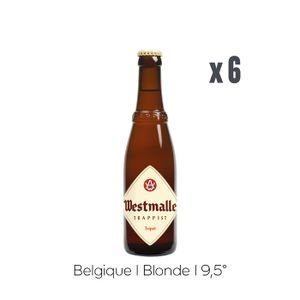 BIERE Pack Bières Westmalle Tripel - 6x33cl - 9,5%