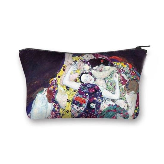 Porte-monnaie Zippé Pour Femme Avec Dragonne - Petit Sac à Cosmétiques, Motif Tortue, Polyester Doux