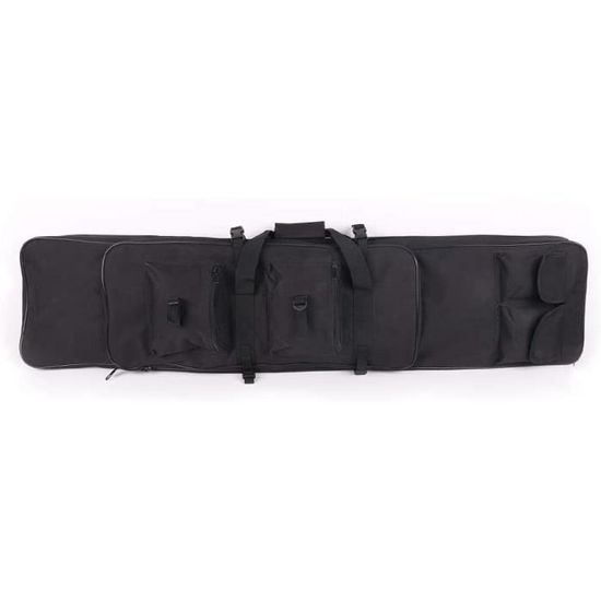 Housse Transport Fusil 120cm - Sac Tactical Rembourré - Pour Airsoft Et Chasse - Tissu Oxford 600D