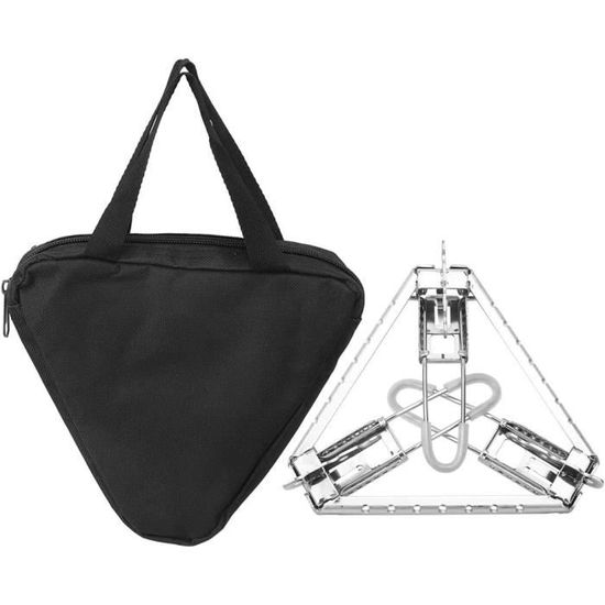 TYTOGE Stabilisateur De Bidon De Carburant, Support Pliable Pour Réservoir De Gaz, Support De Réchaud, Cartouche Trépied Pour Camping, Randonnée, Cuisine