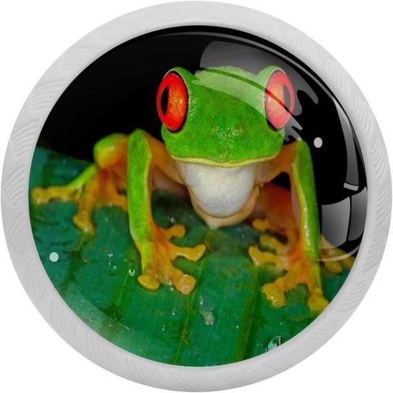 Porte-clés Grenouille 'Boss' Rigolo - En PVC, Pour Enfants Et Adultes, à Accrocher Partout - 4