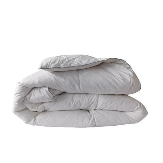 Couette duvet oie blanche prestige chambre fraîche, blanc