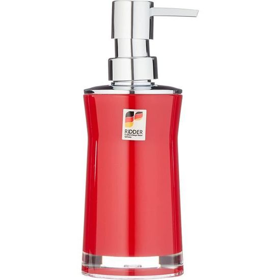 Ridder 20032010 Verre à Brosses à Dents Synthétique Blanc 7 X 7 X 11,8 Cm