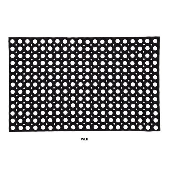 paillasson en caoutchouc antiderapant pour portes 50x80cm achat vente tapis d exterieur cdiscount