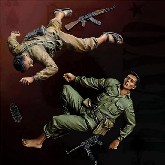 Maquette Historique Non Assemblée Set De Figurines En Résine 1/35 Soldats Allemands WWII - Non Assemblé, Non Peint, Pour Modélisme Historique Figurine Résine 1/35 Maquette Historique Non Assemblée Set De Figurines En Résine 1/35 Soldats Allemands WWII - Non Assemblé, Non Peint, Pour Modélisme Historique Figurine Résine 1/35
