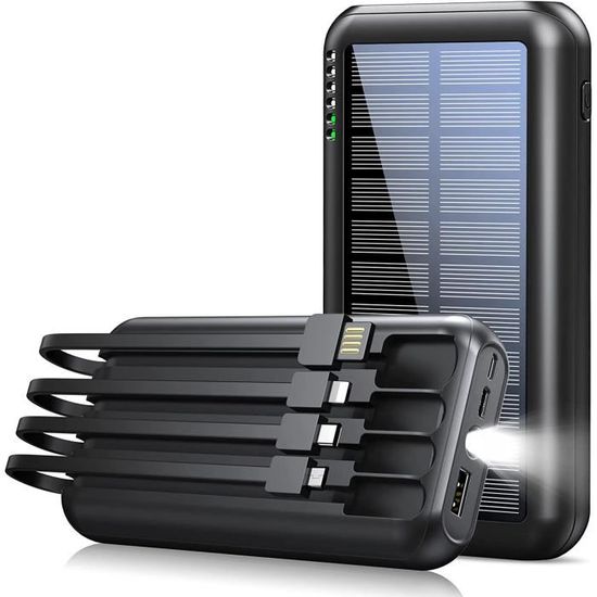 Comparaison des meilleurs Batterie Externe Solaire 20000mah de