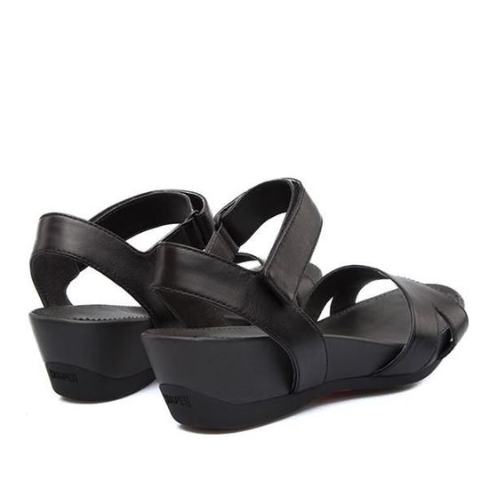 CAMPER Micro Sandales Femme Noir Cdiscount
