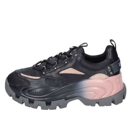 LIU JO Baskets Sneakers Femme Noir Textile BD745 Achat Vente LIU JO Baskets Sneakers Femme Noir Textile BD745 Cdiscount