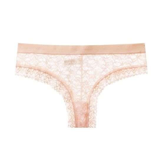 WRITWAA Lot de 2 Tangas en Dentelle Invisible pour - Nude - Auto WRITWAA Lot de 2 Tangas en Dentelle Invisible pour - Nude - Auto