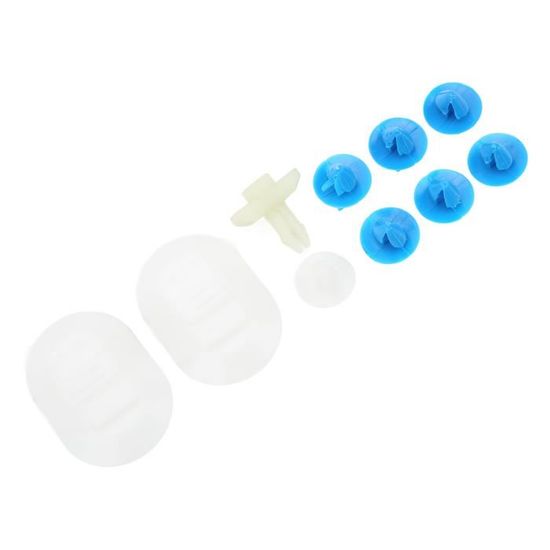 Lot De 10 Clips De Fixation Pour Calandre Mercedes - Référence A1239900092 - Gris Foncé - 7