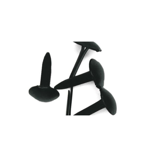 Lot 50 Attaches Parisiennes - 4 Mm - Blanc - Les Accessoires Déco