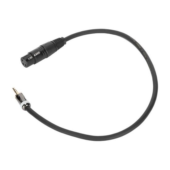 Câble Audio XLR Mâle-femelle 30cm - Connecteurs Aluminium, Pour Micro, équilibré, Qualité Studio
