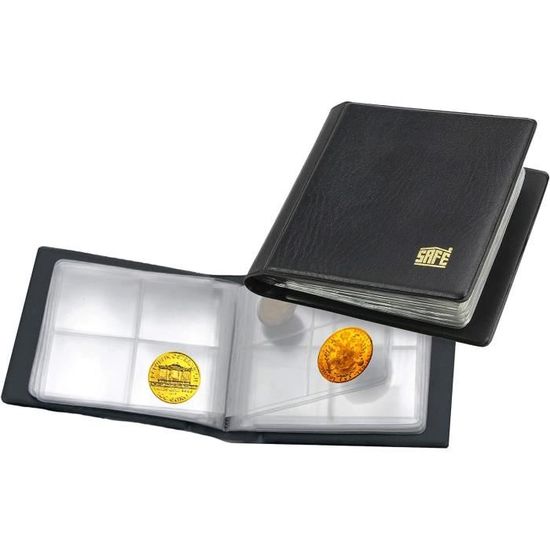 SAFE 227 Mini classeur pièces de Monnaie pour 40 pièces de 38 mm classeur pièces de Monnaie