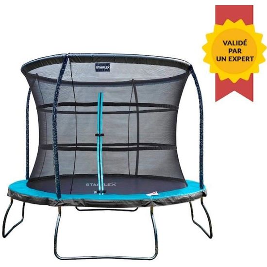 Trampoline Starflex Pro avec filet de sécurité Diamètre 305 cm