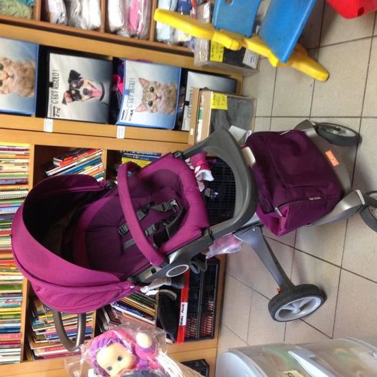POUSSETTE STOKKE XPLORY PRUNE Cdiscount Pu riculture Eveil b b