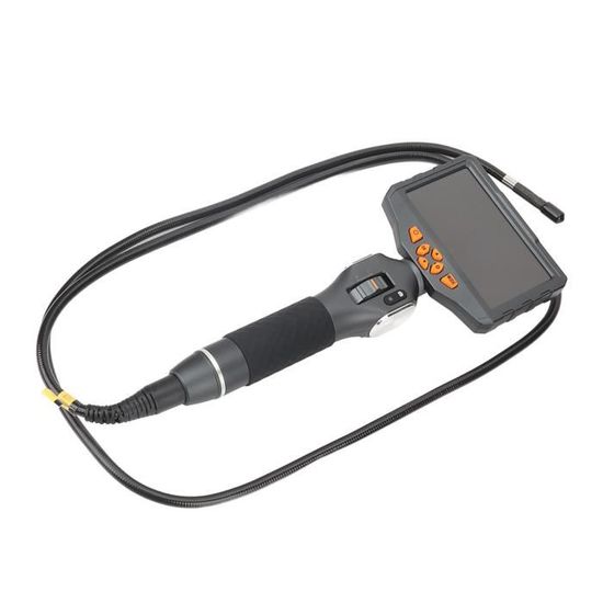 Zealtron - Endoscope Industriel Avec écran 5" - Sonde 6,2 Mm - Rotation 210° - Étanche IP67 - 1,5 M