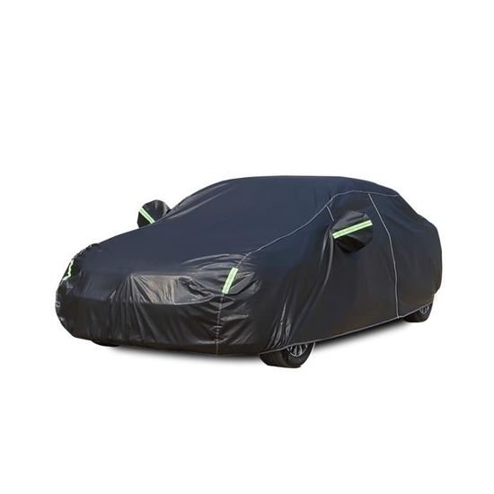 Housse De Voiture Universelle Pour SUV Compact - 4.85x1.9x1.85m, Imperméable 190T - Anti-poussière, Neige, UV