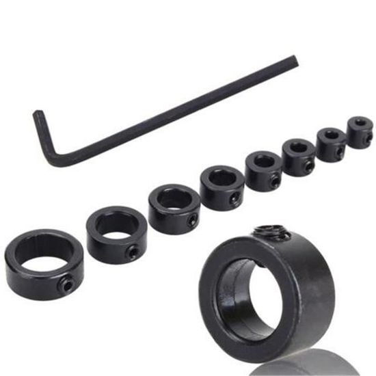 Butée De Perçage 16 Pièces - Colliers De Profondeur Pour Perceuse Avec Clé Allen