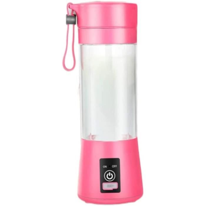 Mélangeur Portable 450 Ml Rechargeable USB – 6 Lames Puissantes, Idéal Smoothies, Milkshakes, Voyages & Sport (DENOKIN)