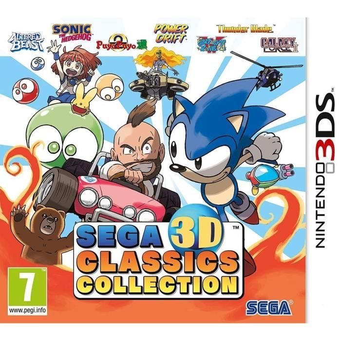Just For Games Sega 3D Classics Collection Jeu 3DS