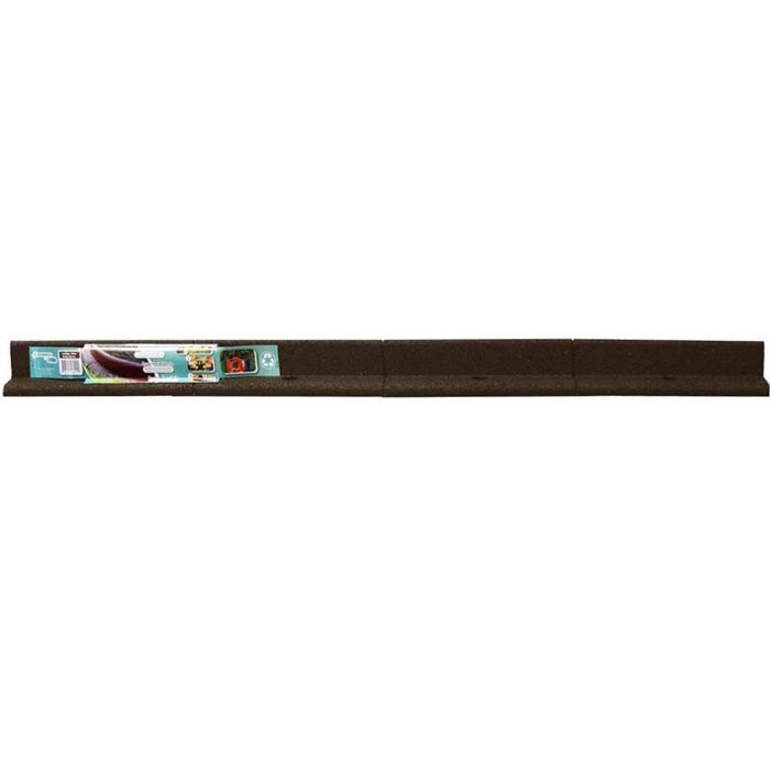 JANY FRANCE Bordure de jardin flexible - L 1,22 m - Marron