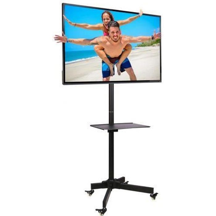 Ergosolid FALCO-24 Pied à roulettes universel pour TV LED 32 – 55 pouces