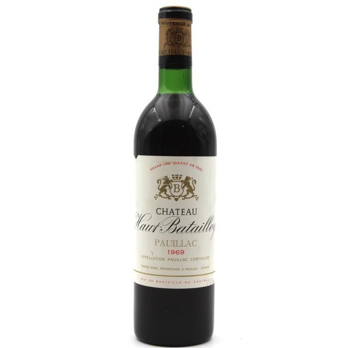 Château Haut Batailley 1969 Vin Rouge 75cl AOC Pauillac