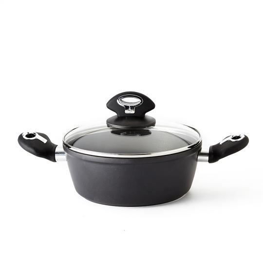 BIALETTI Faitout -RONDINE- 20 cm ligne grise induc