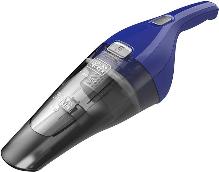 Aspirateur sans fil à batterie lithium 3.6V rechargeable 1.5 Ah Black + Decker NVC115WA